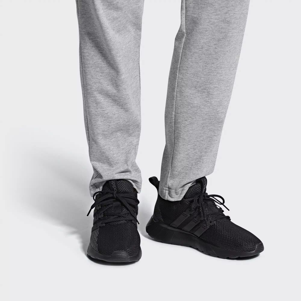Adidas Questar Flow Tenis Negros Para Hombre (MX-14490)